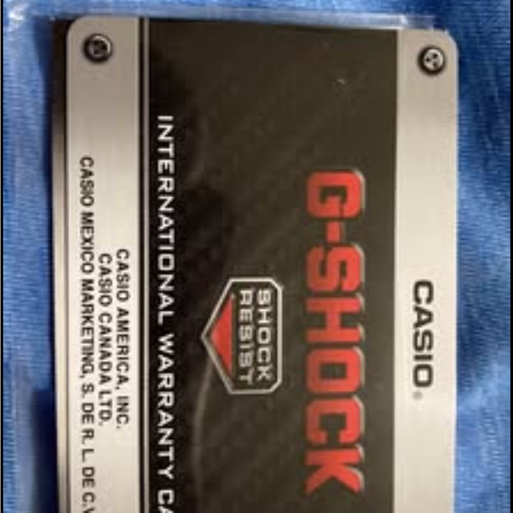 G-Shock White and Black Watch Box Set